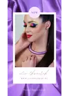Kép 10/10 - Pasztell lila, kézműves fülbevaló és/vagy karkötő, nyaklánc, ékszerszett - Liv Ékszerek 