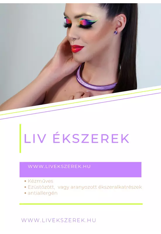 Pasztell lila, kézműves fülbevaló és/vagy karkötő, nyaklánc, ékszerszett - Liv Ékszerek 