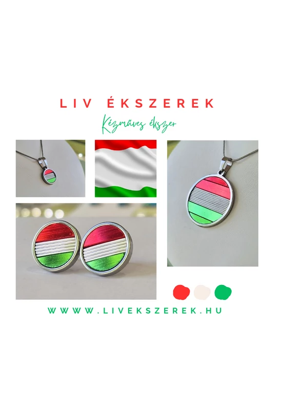 Rózsaszín, beige, ezüst, kézműves, fülbevaló és/vagy medál, nyaklánc 